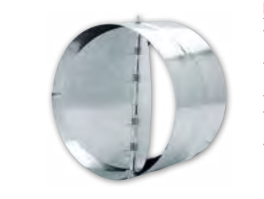 Back Draft Butterfly Shutter 100mm Diameter