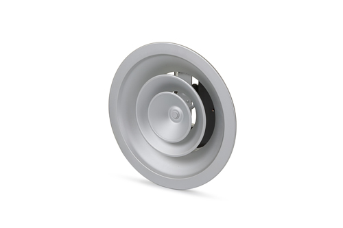 Circular Aluminium Ceiling Diffuser - 150mm Diameter - Anodized Finish