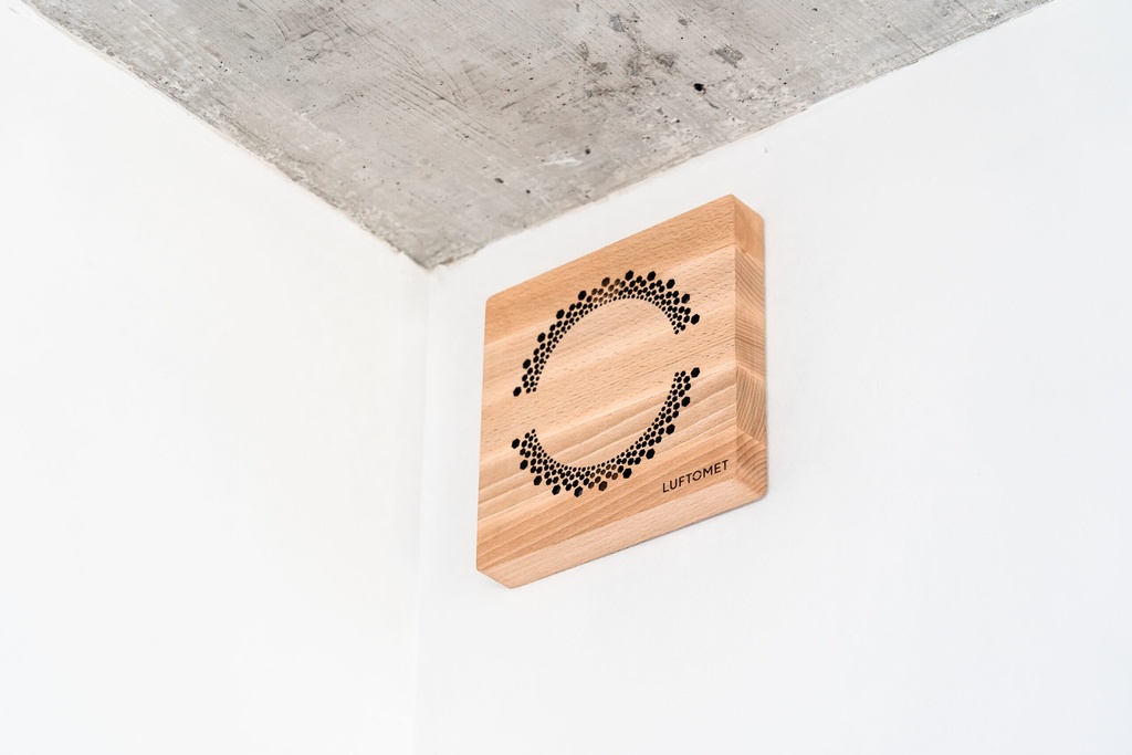 Design Plate Jet - Wood Square