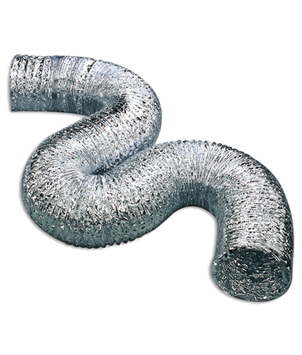 [ALU2.0 185] Aluminium Flexible Hose 185mm Diameter - 10m Length 