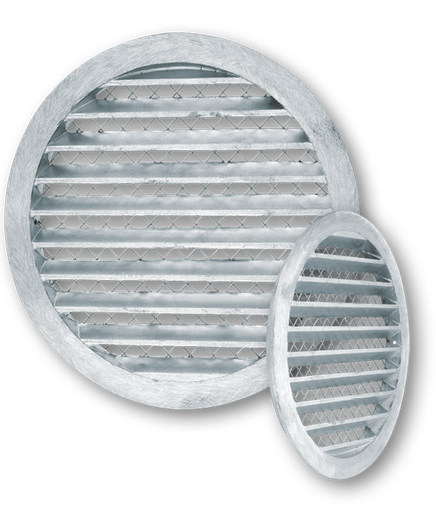 [ELC200] Circular Weather Louvre 200mm Diameter